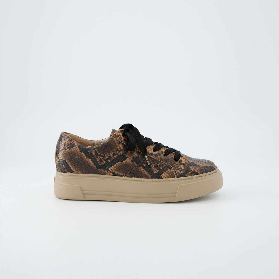 Paul Green 5469-058 - Brown with accents / Reptile print