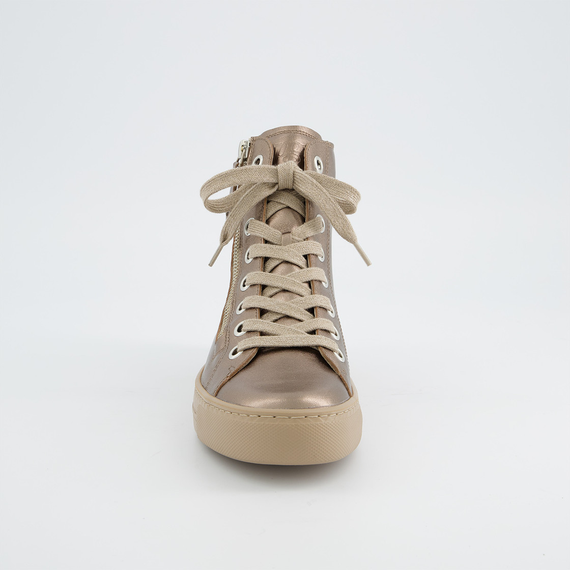 Paul Green 4024-308 - Beige, metallic - Front view