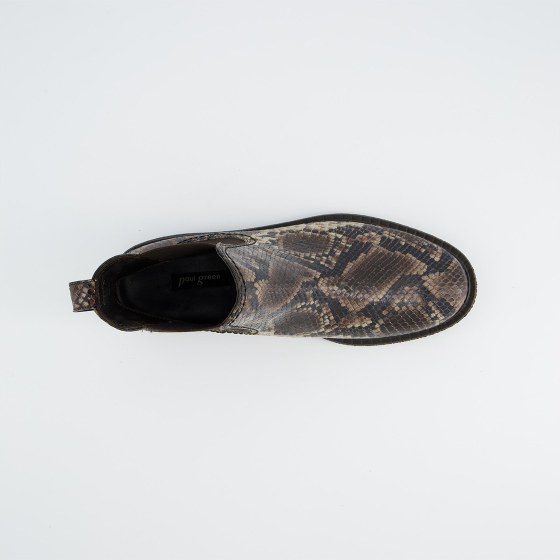 Paul Green 8258-048 - Brown combined / reptile look - Sole