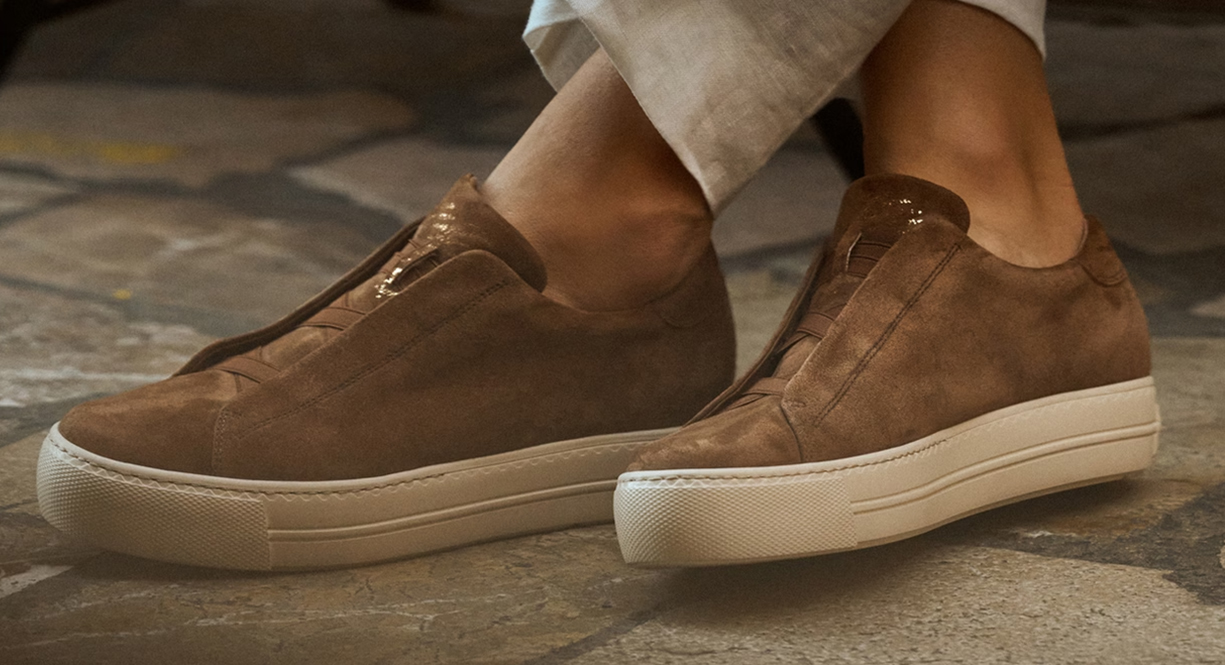 Paul Green Sneakers - perforated/braided - the largest selection