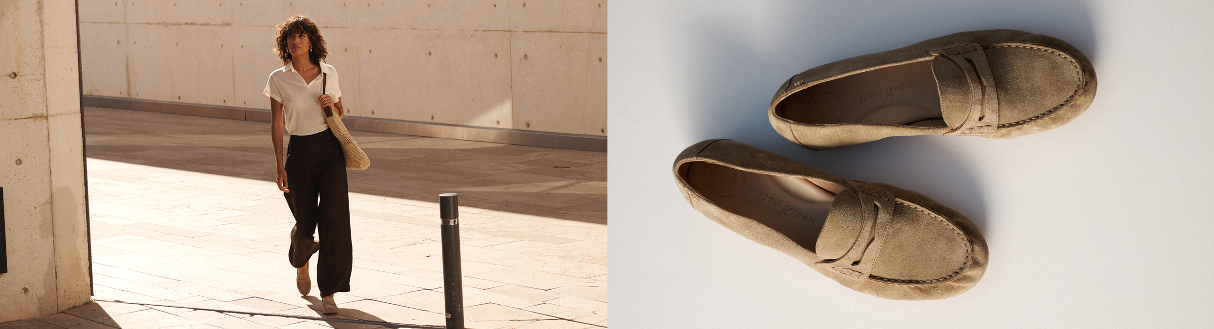Paul Green Slippers & Moccasins in beige - the largest selection
